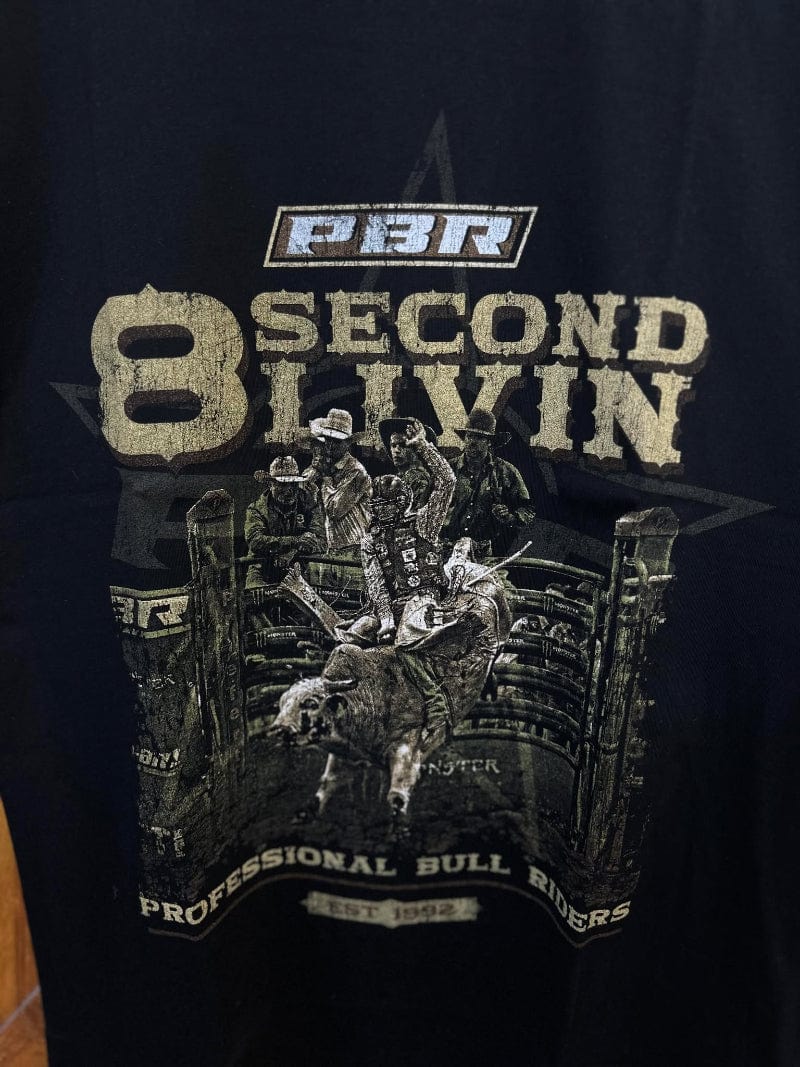 PBR Mens Shirts PBR Tee Mens 8 Second Livin