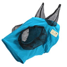 Piccolo Fly Masks & Bonnets Mini / Turquoise/Black Piccolo Fly Mask Lycra Pull-On