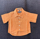 Pilbara Kids Shirts Y 0 / Terracotta Pilbara Shirt Kids Linen