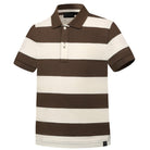 Pilbara Kids Shirts Y 11-12 / Olive/White Pilbara Polo Kids Striped