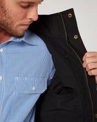 Pilbara Mens Jumpers- Jackets - Vests Pilbara Vest Mens Two-Tone