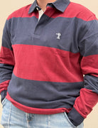 Pilbara Mens Jumpers, Jackets & Vests S / Ochre/Navy Pilbara Jumper Mens Rugby