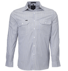 Pilbara Mens Shirts Pilbara Shirt Mens Double Pocket Check