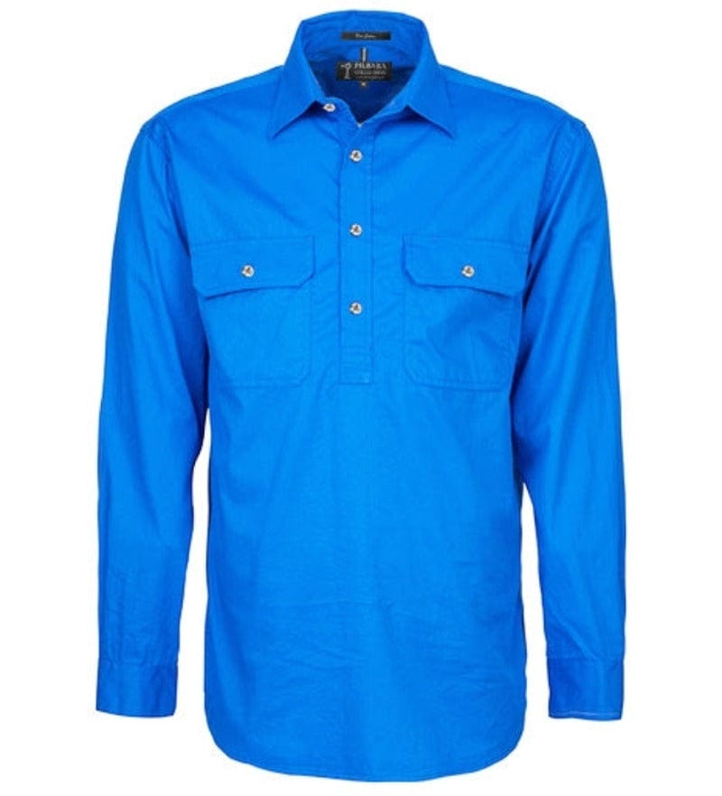 Pilbara Mens Shirts Pilbara Shirt Mens Workshirt (RM200CF)