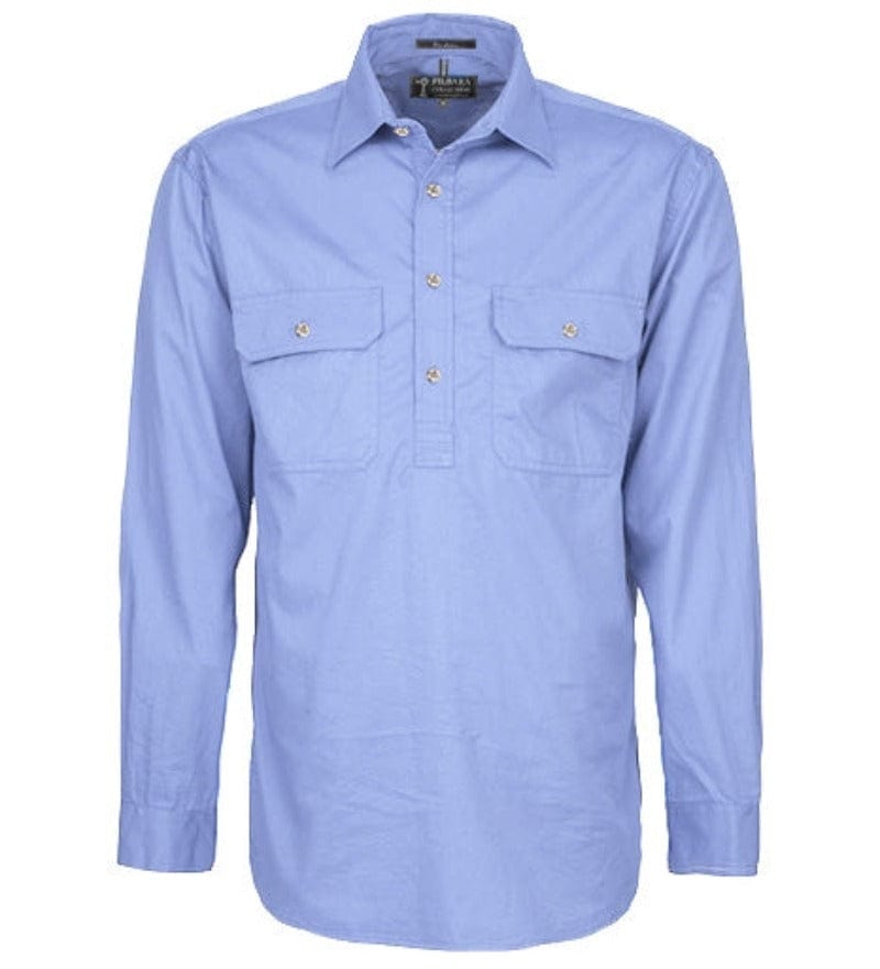 Pilbara Mens Shirts Pilbara Shirt Mens Workshirt (RM200CF)