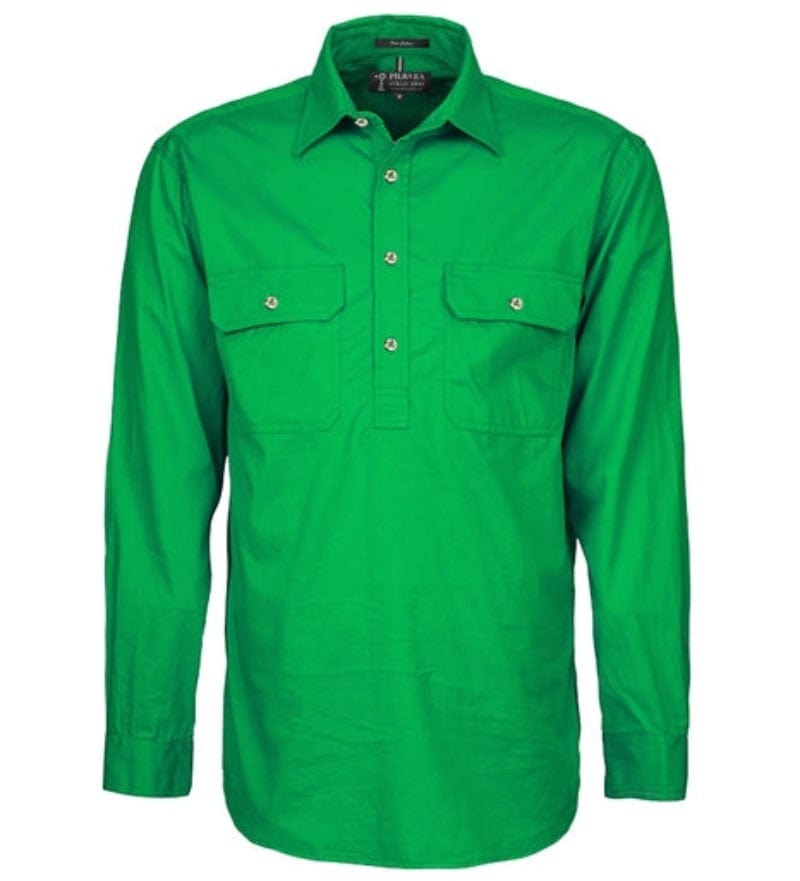 Pilbara Mens Shirts Pilbara Shirt Mens Workshirt (RM200CF)