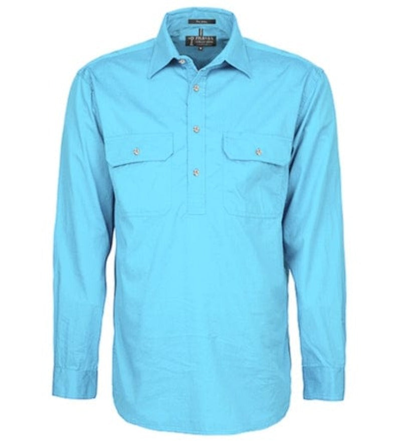 Pilbara Mens Shirts Pilbara Shirt Mens Workshirt (RM200CF)