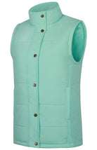 Pilbara Womens Jumpers- Jackets - Vests 08 / Beach Glass Pilbara Vest Womens