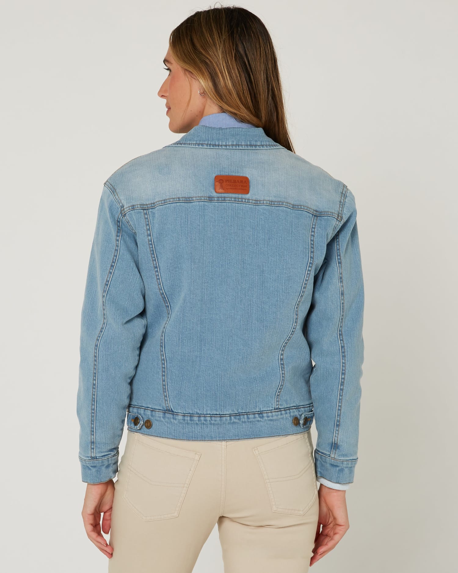 Pilbara Womens Jumpers- Jackets - Vests Pilbara Jacket Womens Lauren Sherpa Lined