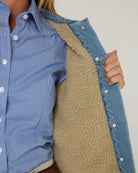 Pilbara Womens Jumpers- Jackets - Vests Pilbara Jacket Womens Lauren Sherpa Lined