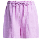 Pilbara Womens Shorts- Skirts - Dresses 08 / Pink Pilbara Shorts Womens Olivia Linen