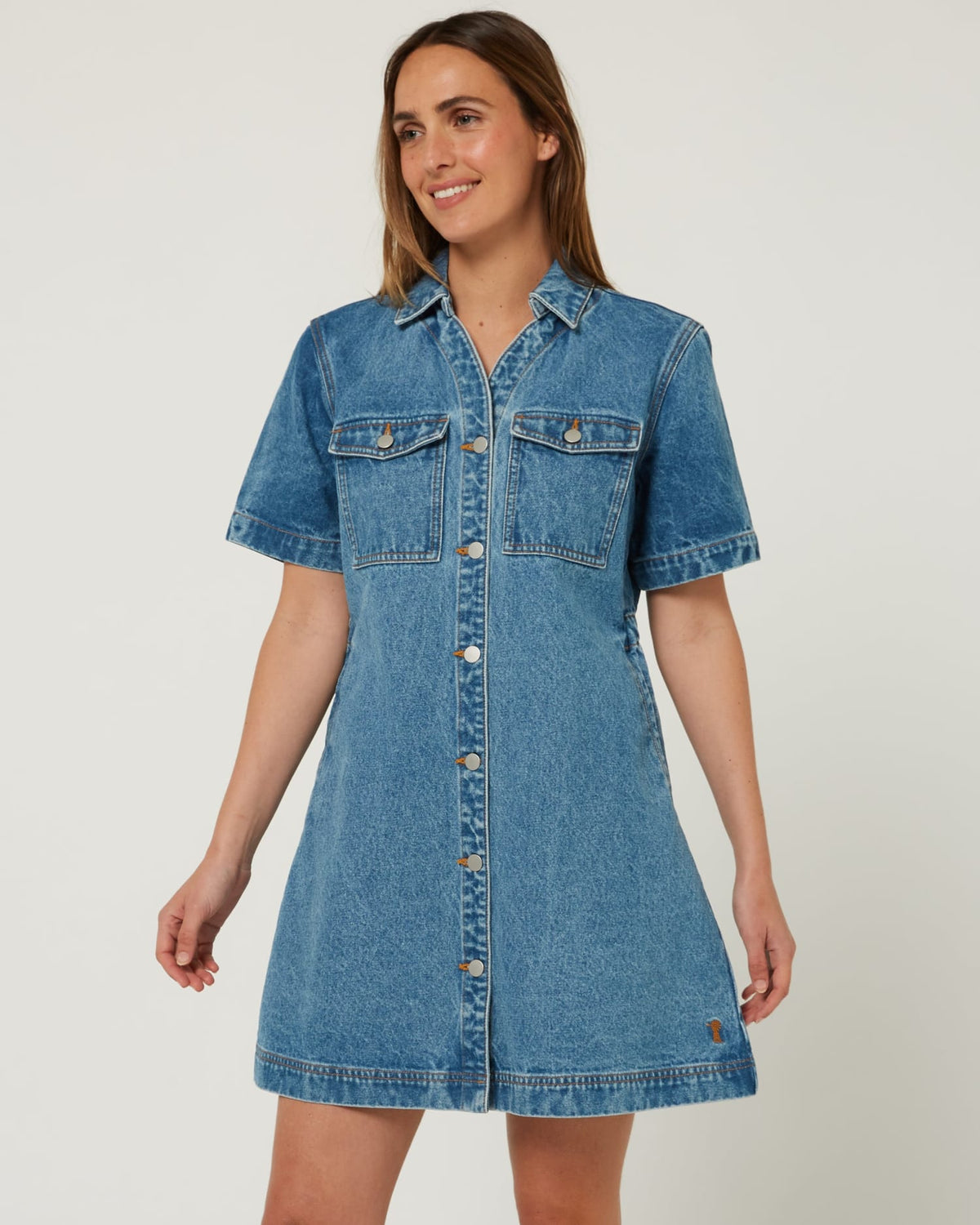 Pilbara Womens Shorts- Skirts - Dresses Pilbara Dress Womens Josie Denim