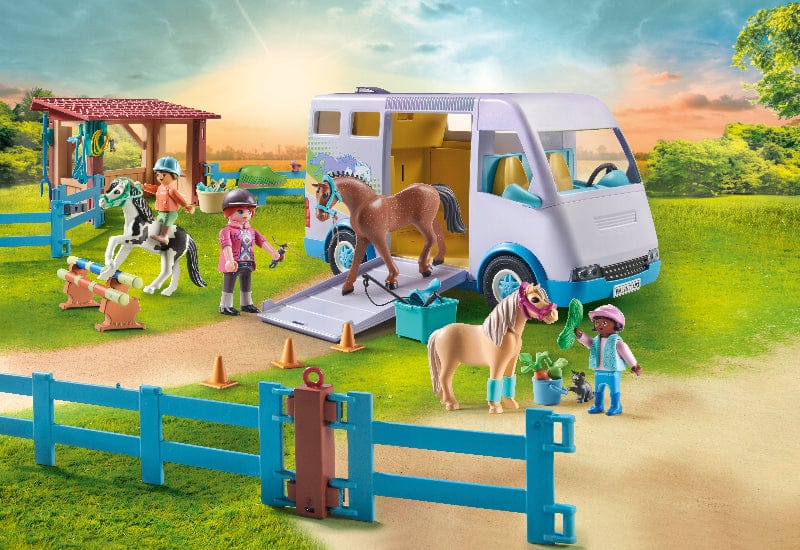Playmobil Toys Playmobil Toy Mobile Horse Riding School