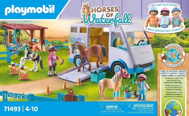 Playmobil Toys Playmobil Toy Mobile Horse Riding School