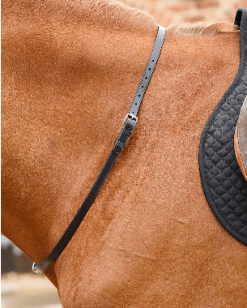 Premier Equine Breastplates & Martingales Full / Brown Premier Equine Altino Neck Strap