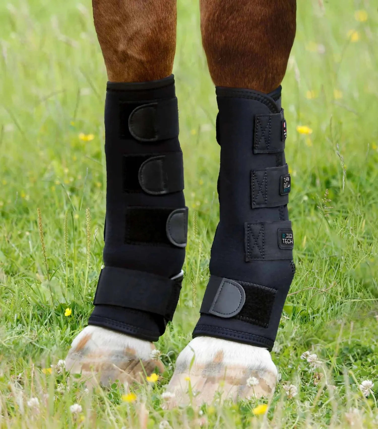 Premier Equine Horse Boots - Bandages L / Black Premier Equine Boots Turnout