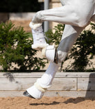 Premier Equine Horse Boots - Bandages L / White Premier Equine Techno Wool Brushing Boots (1038)