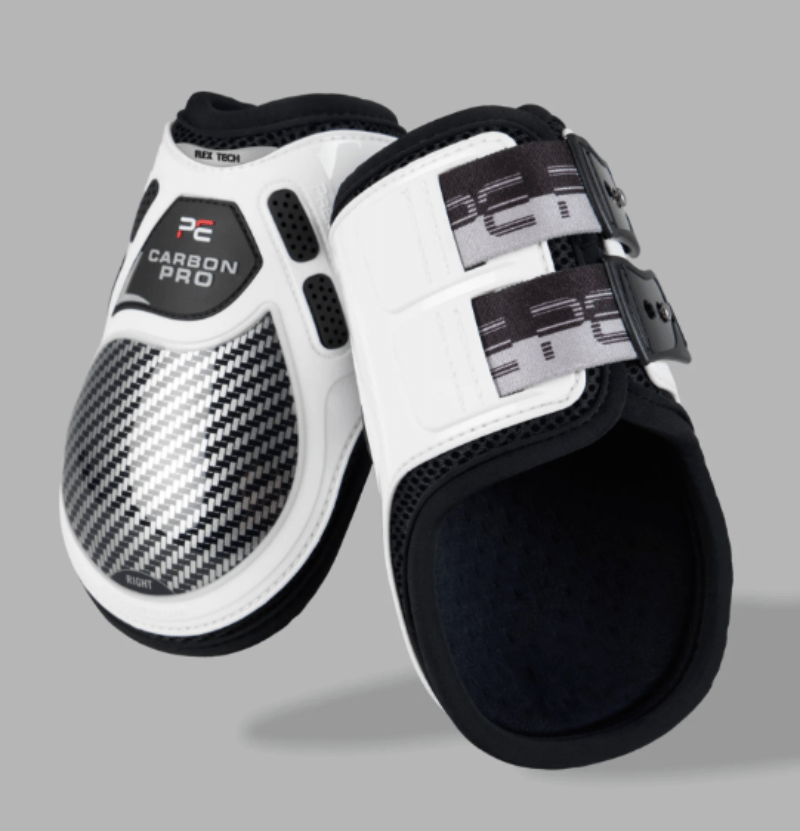 Premier Equine Horse Boots & Bandages M / White Premier Equine Fetlock Boots Carbon Pro