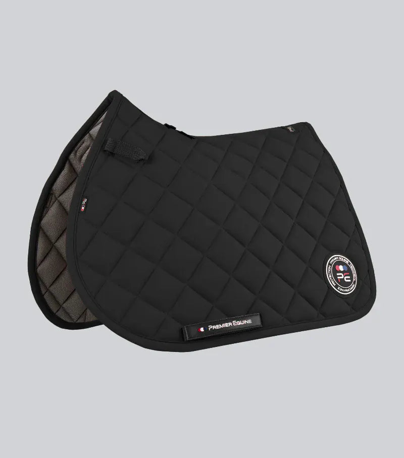 Premier Equine Saddle Pads English Full / Black Premier Equine Saddle Pad Atlas Close Contact Jump/GP