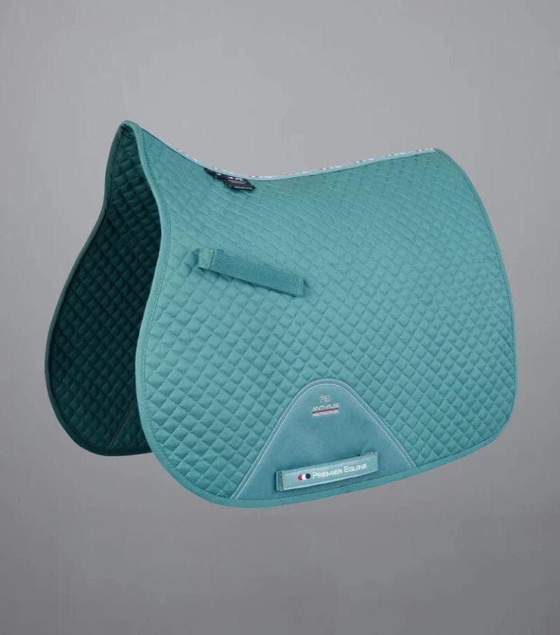 Premier Equine Saddle Pads English Pony / Turquoise Premier Equine Saddle Pad Cotton GP/Jump (3036)