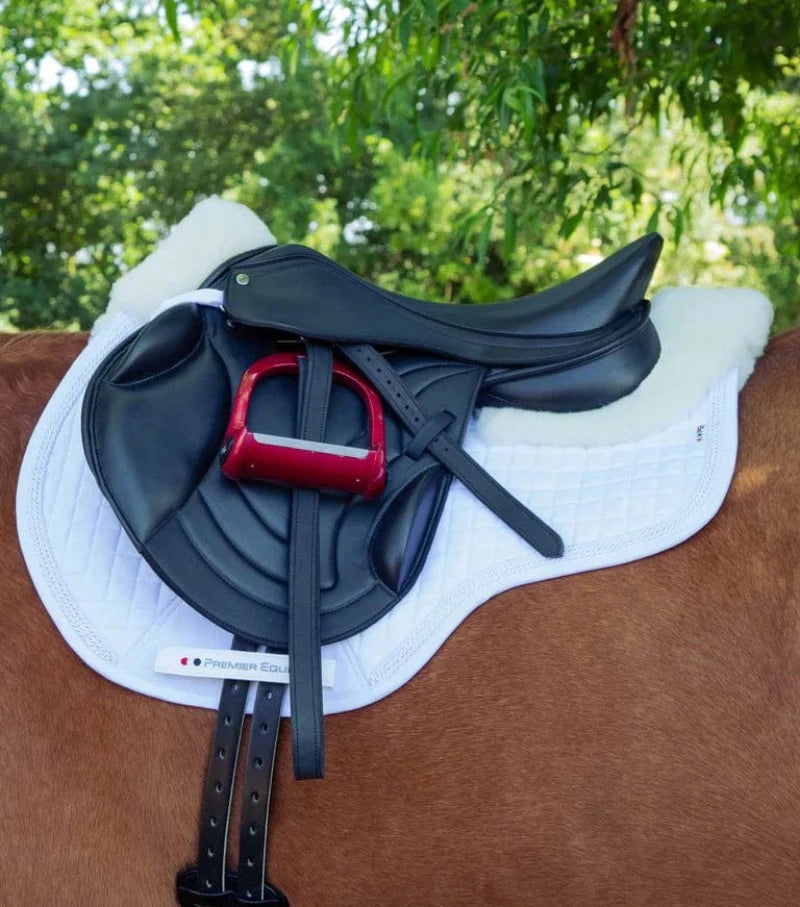 Premier Equine Saddle Pads English Premier Equine Close Contact Merino Wool Jump Saddle Pad (3011)