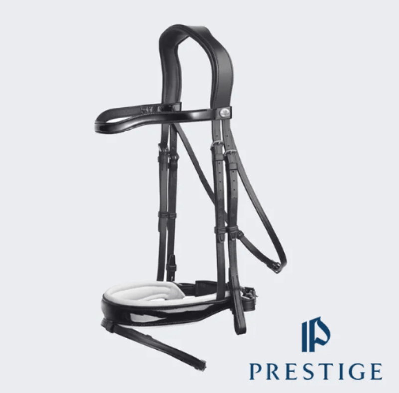 Prestige Bridles Full / Black Prestige Bridle Dressage