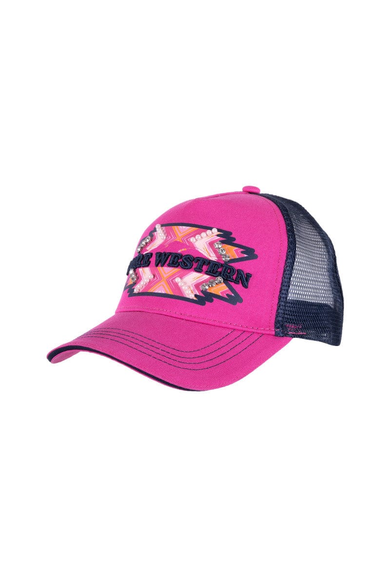 Pure Western Caps Pink Pure Western Cap Kids Laylah Trucker (P3S5989CAP)