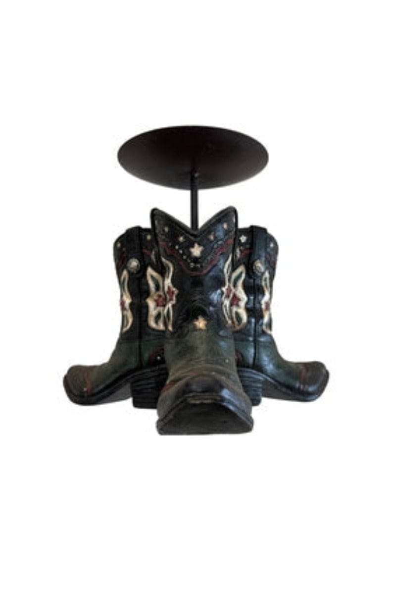 Pure Western Gifts & Homewares Assorted Pure Western Candle Holder Western Boot