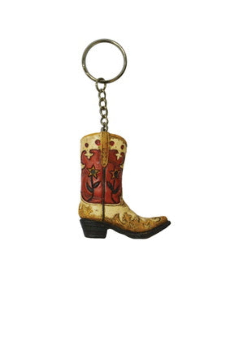Pure Western Gifts & Homewares Assorted Pure Western Keychain Boot Flower