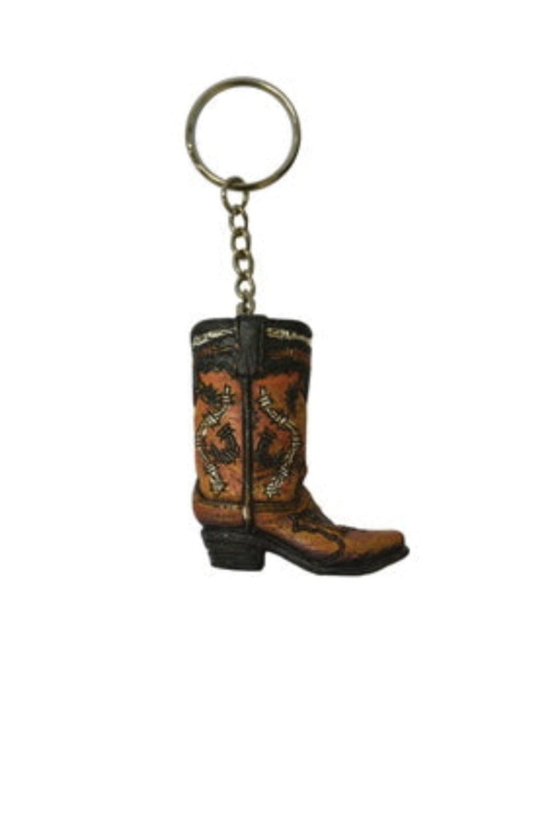 Pure Western Gifts & Homewares Assorted Pure Western Keychain Boot Horseshoe
