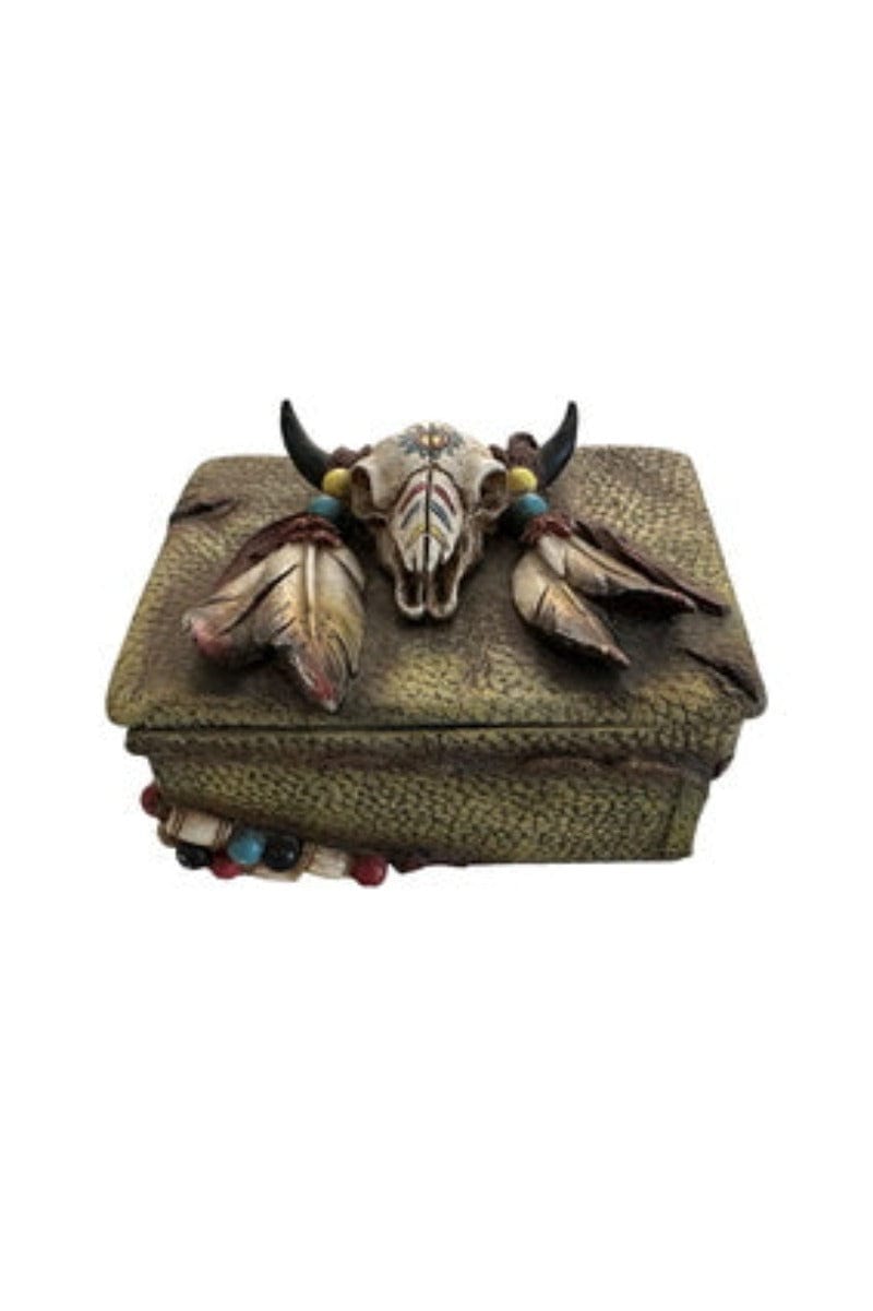 Pure Western Gifts & Homewares Assorted Pure Western Steer Head Jewellery Box