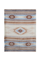 Pure Western Gifts - Homewares Natural/Blue Pure Western Blanket Ellery
