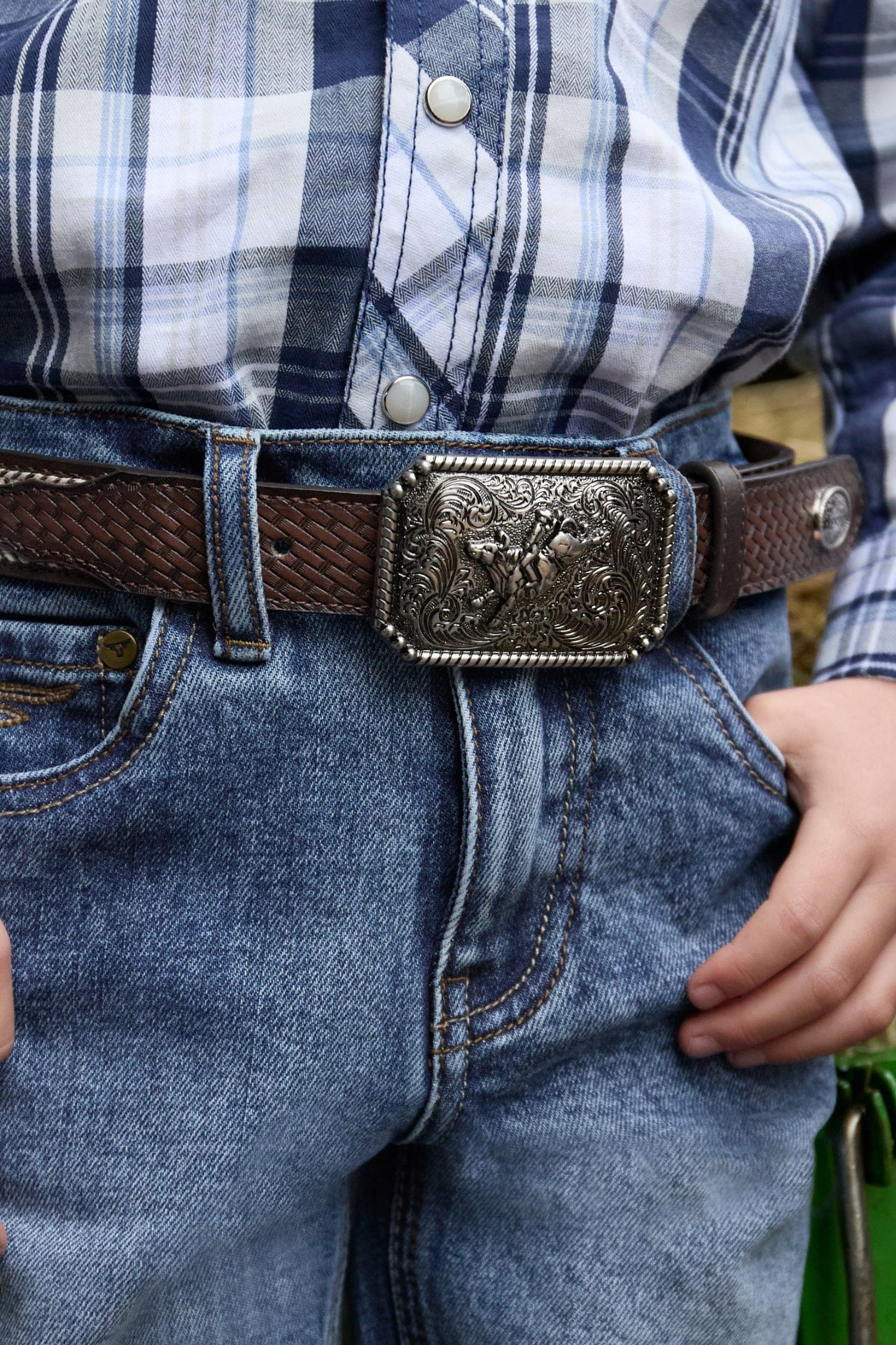 Pure Western Kids Belts Pure Western Belt Boys Reid