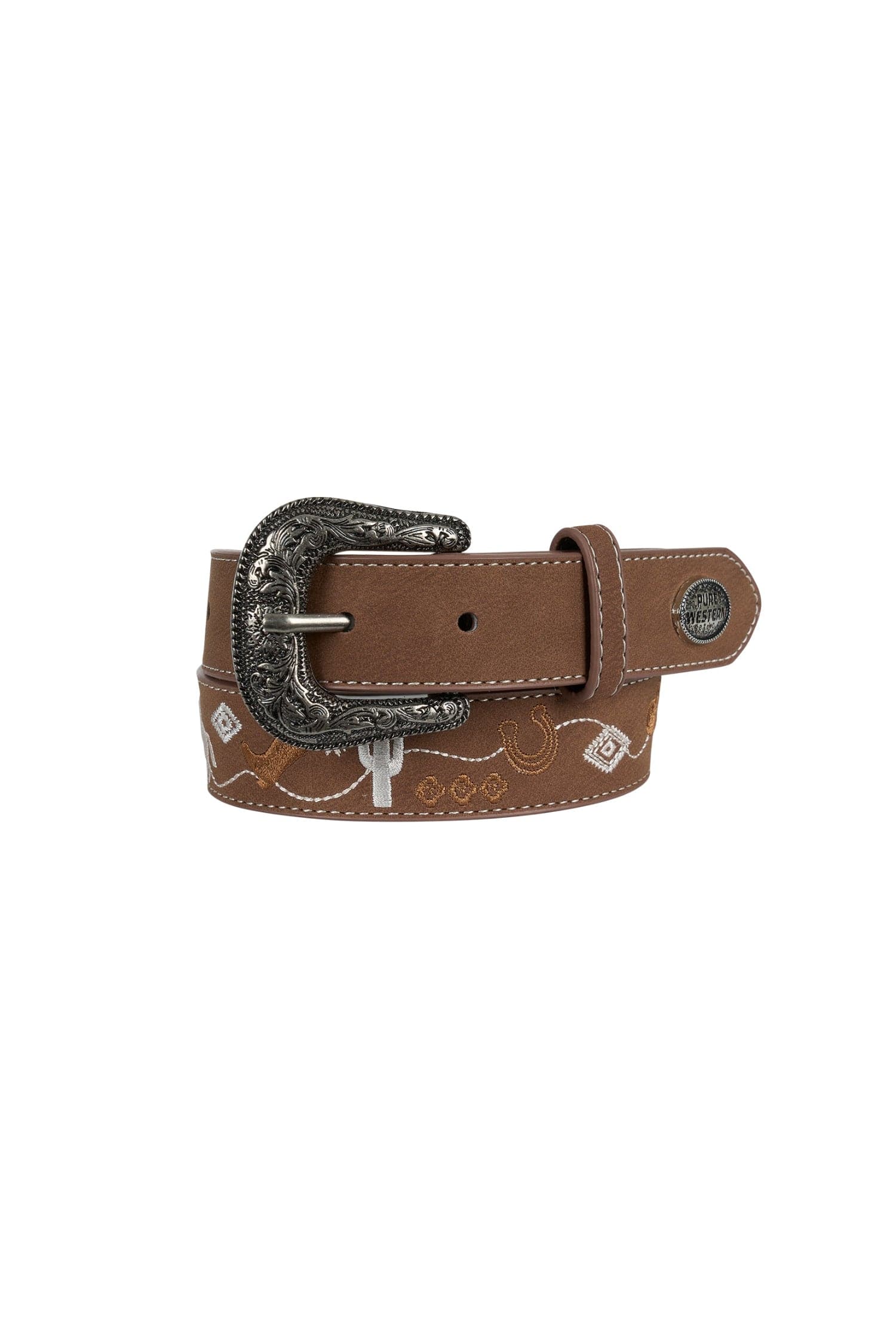 Pure Western Kids Belts XS / Tan Pure Western Belt Girls Hallie