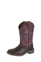 Pure Western Kids Boots - Shoes CH 10 / Chocolate/Ruby Pure Western Boots Kids Newton