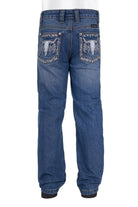 Pure Western Kids Jeans 02 / Retro Blue Pure Western Jeans Girls Ariana Bootcut
