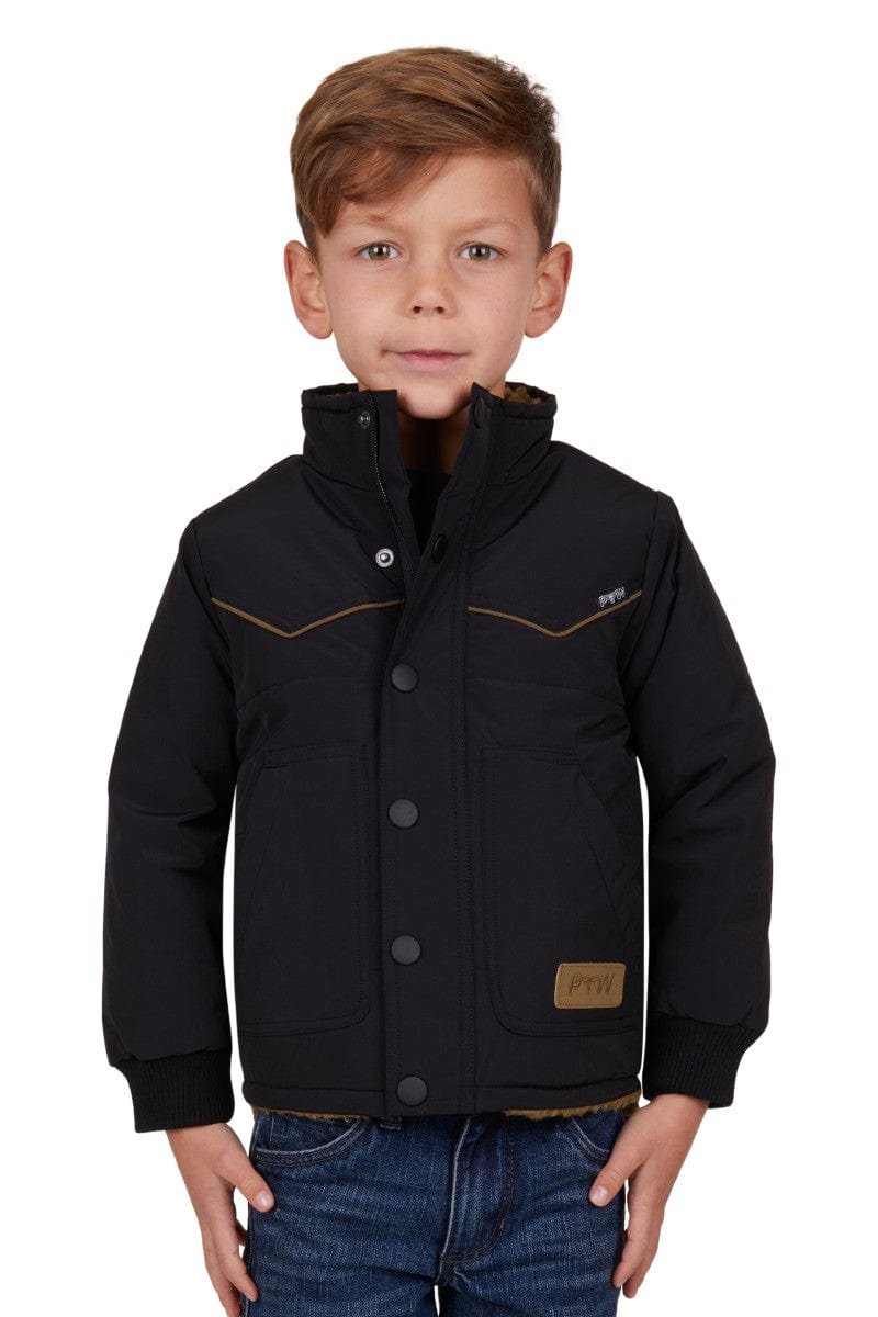 Pure Western Kids Jumpers, Jackets & Vests 02 / Black Pure Western Jacket Boys Tommy