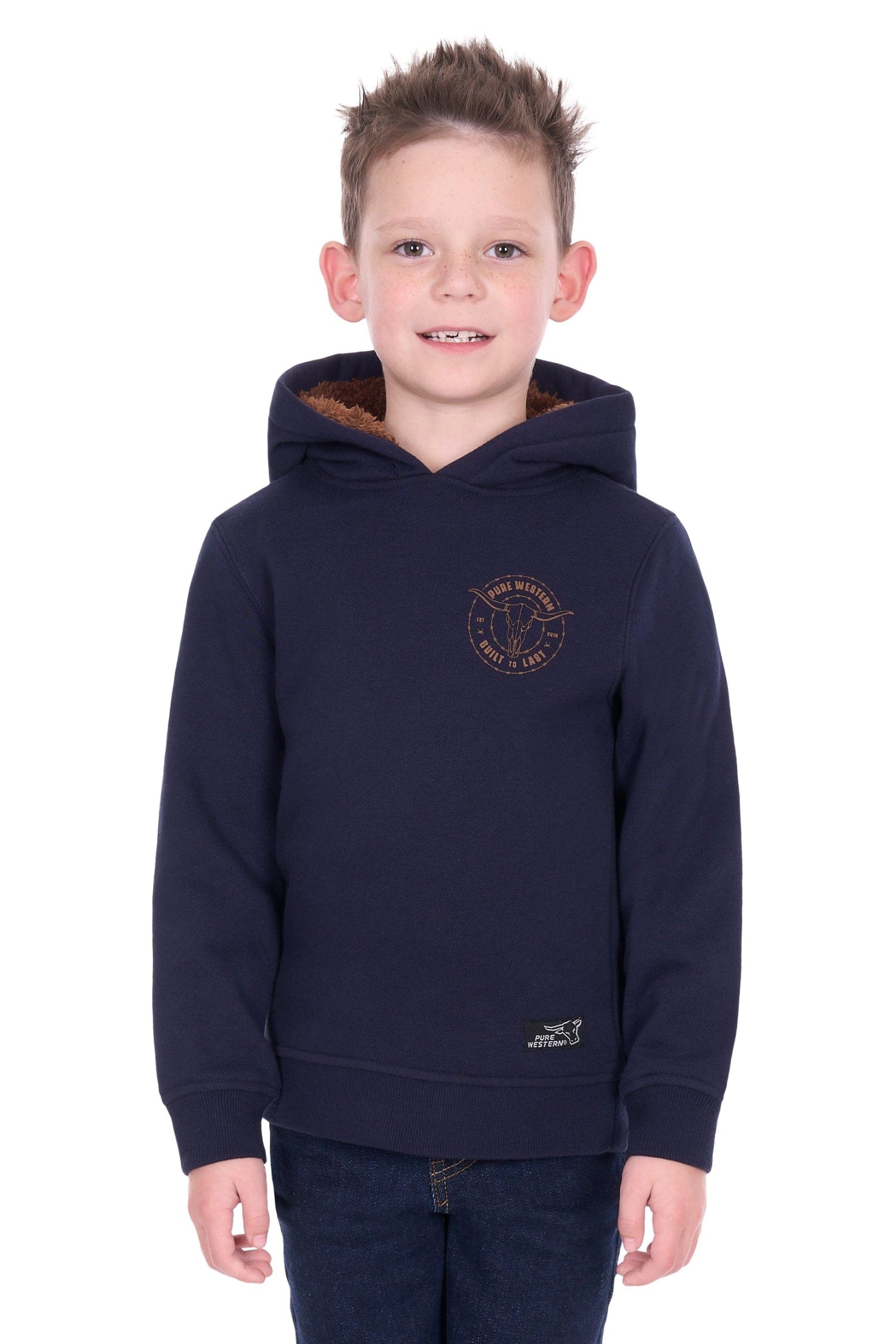 Pure Western Kids Jumpers- Jackets - Vests Pure Western Jumper Boys Walker