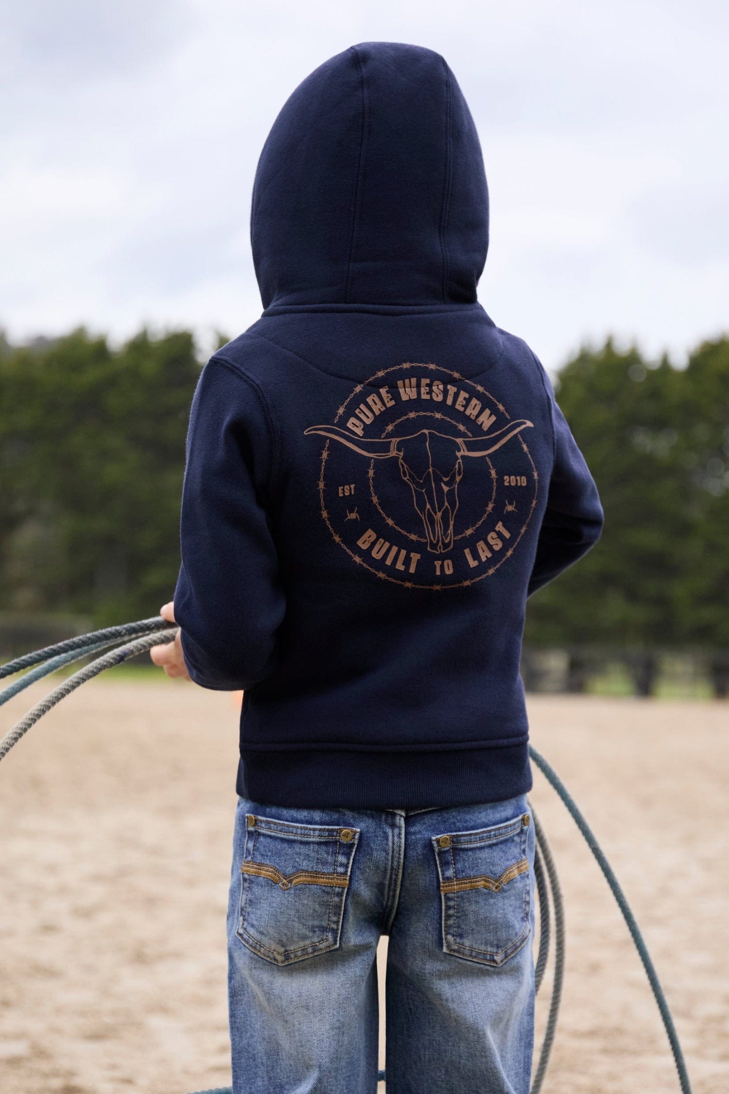 Pure Western Kids Jumpers- Jackets - Vests Pure Western Jumper Boys Walker