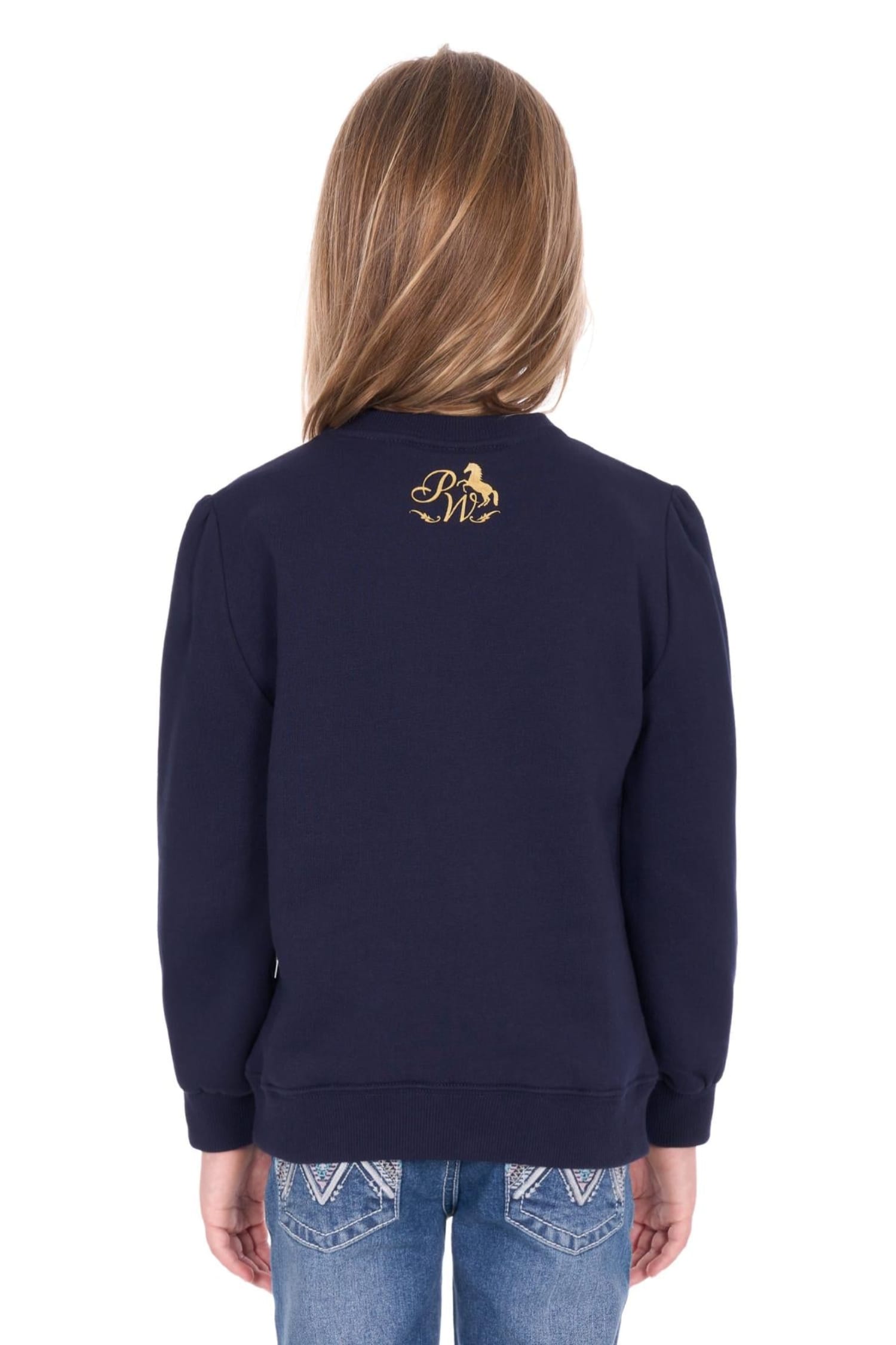 Pure Western Kids Jumpers- Jackets - Vests Pure Western Jumper Girls Sandy
