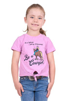 Pure Western Kids Shirts 02 / Pink Pure Western Girls Mimi T-Shirt