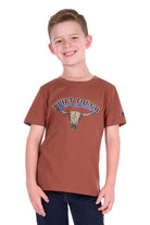 Pure Western Kids Shirts 04 / Rust Pure Western Tee Boys Chris