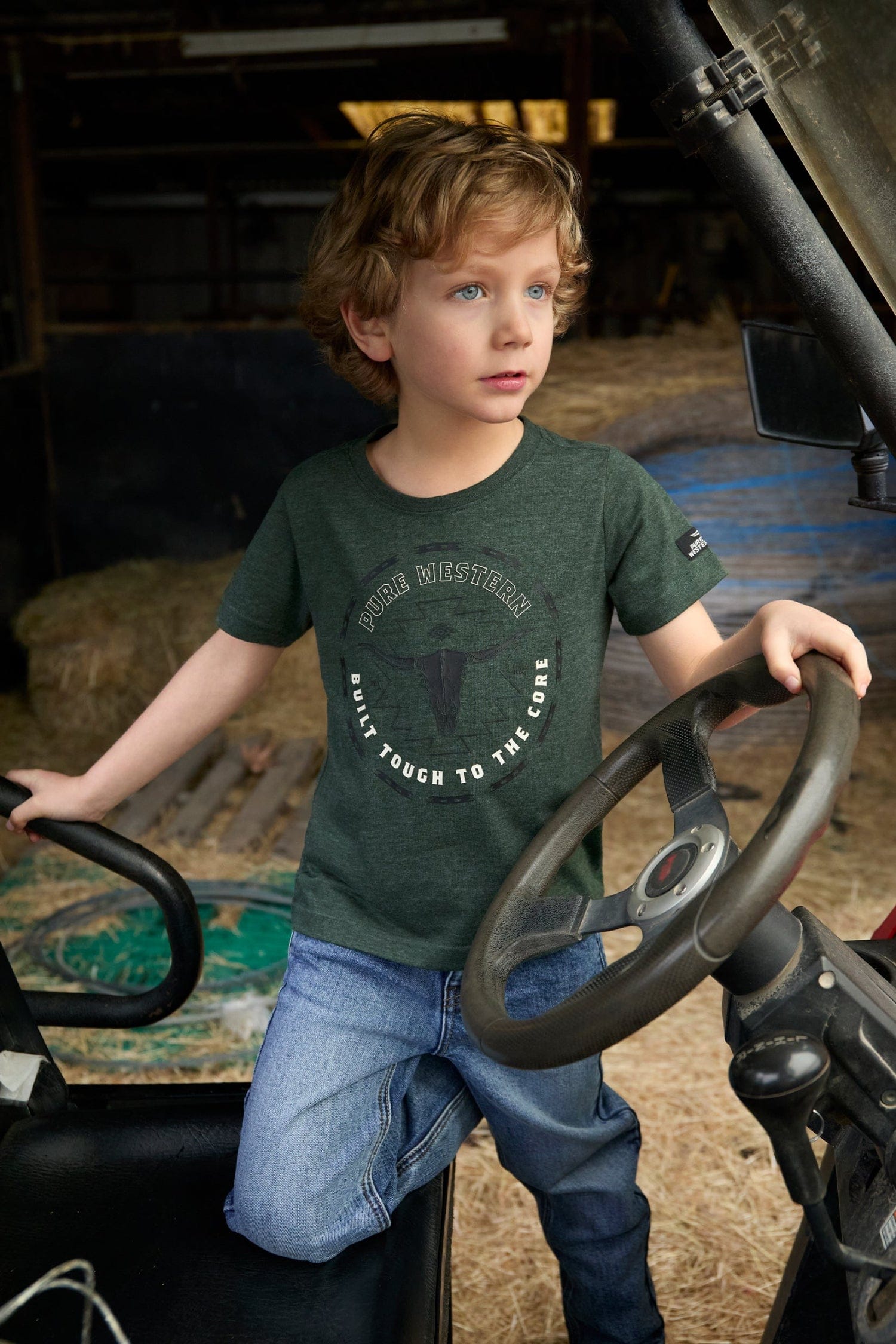 Pure Western Kids Shirts Pure Western Tee Boys Oscar
