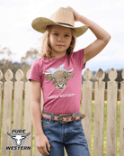 Pure Western Kids Shirts Pure Western Tee Girls Estelle