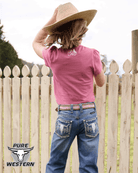 Pure Western Kids Shirts Pure Western Tee Girls Estelle