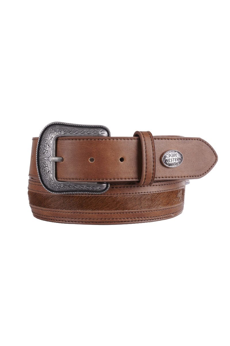 Pure Western Mens Belts M / Tan Pure Western Belt Mens Perry