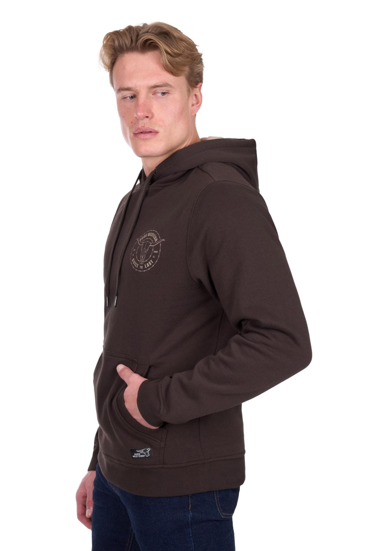 Pure Western Mens Jumpers- Jackets - Vests Pure Western Jumper Mens Walker