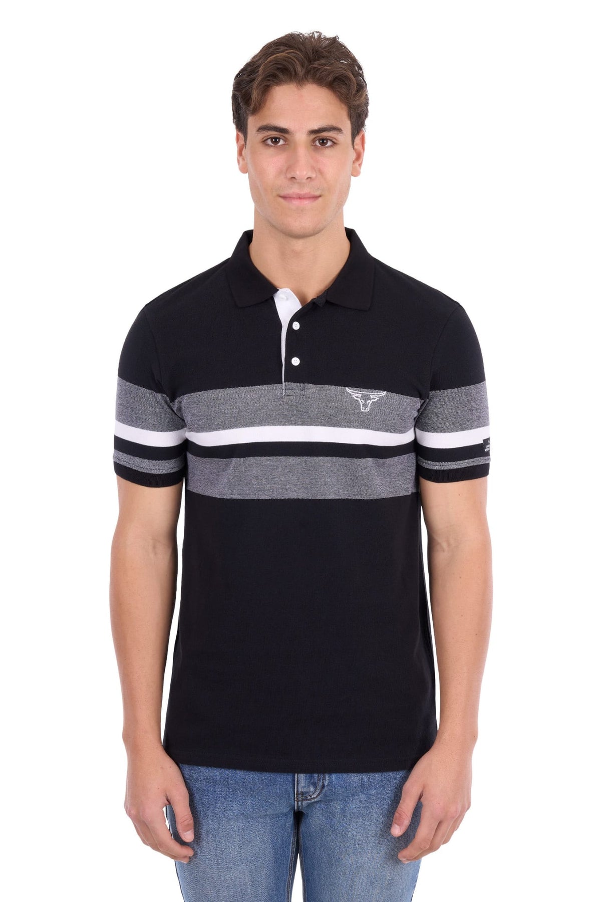 Pure Western Mens Shirts Pure Western Polo Mens Brett