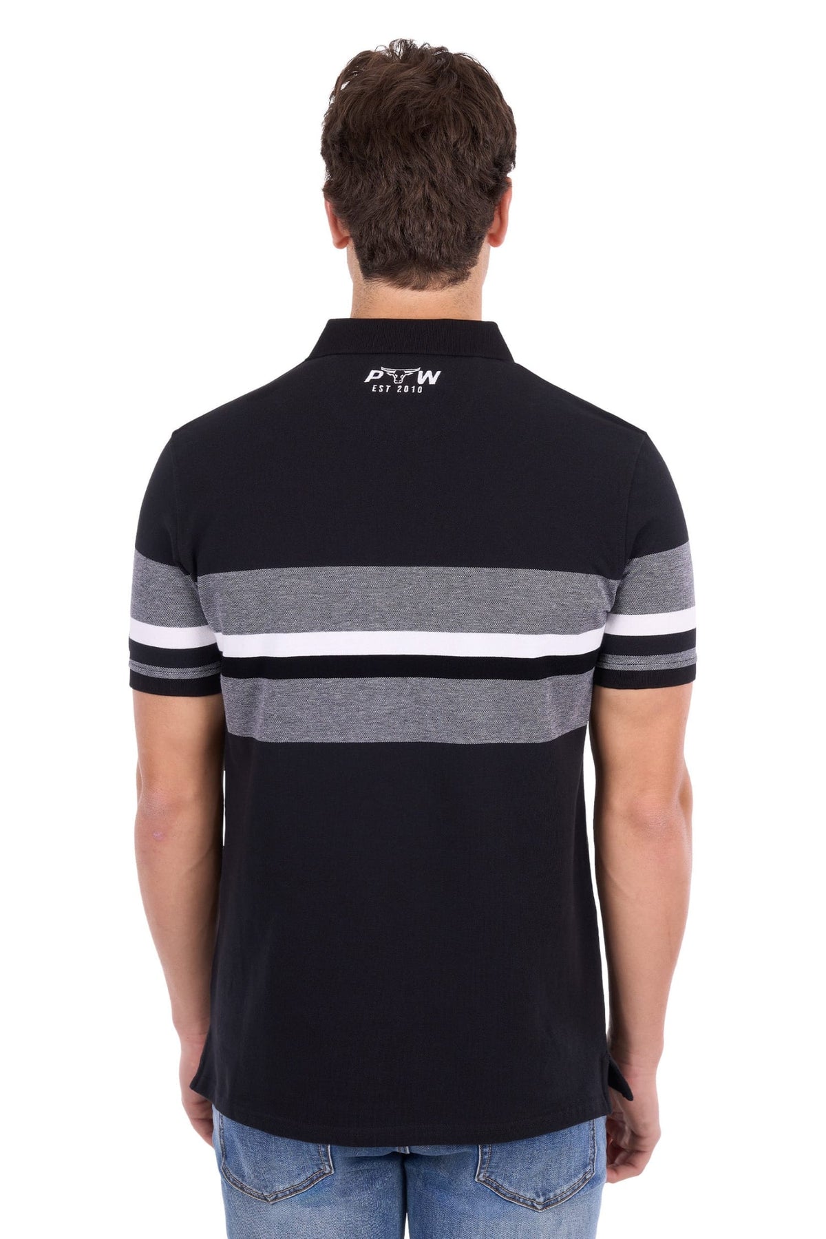 Pure Western Mens Shirts Pure Western Polo Mens Brett