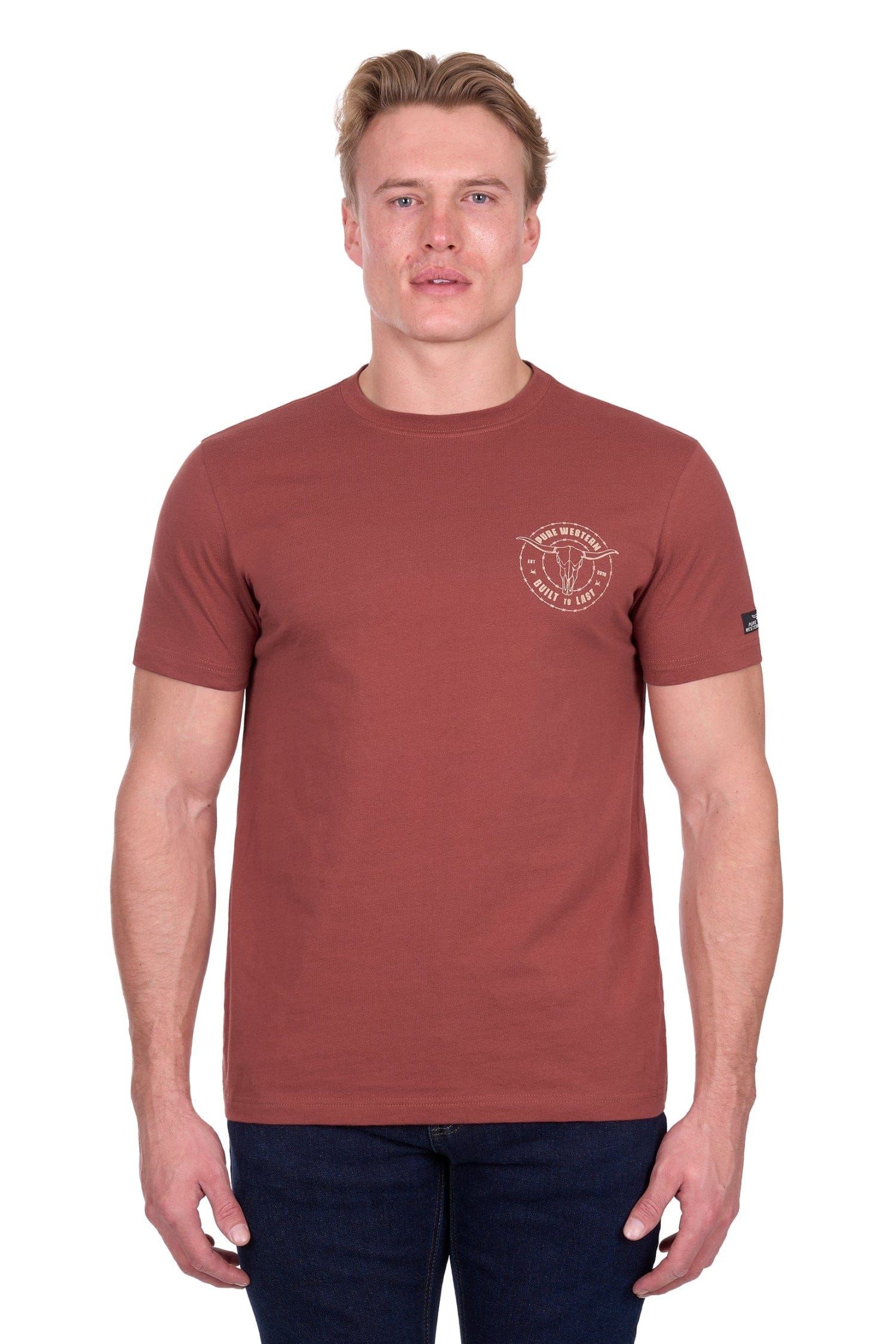 Pure Western Mens Shirts Pure Western Tee Mens Walker